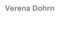 Verena Dohrn